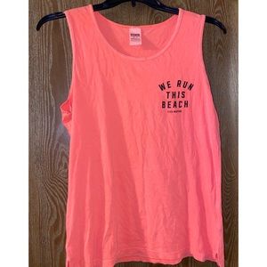 “We Run This Beach” #PinkNation Tank ☀️